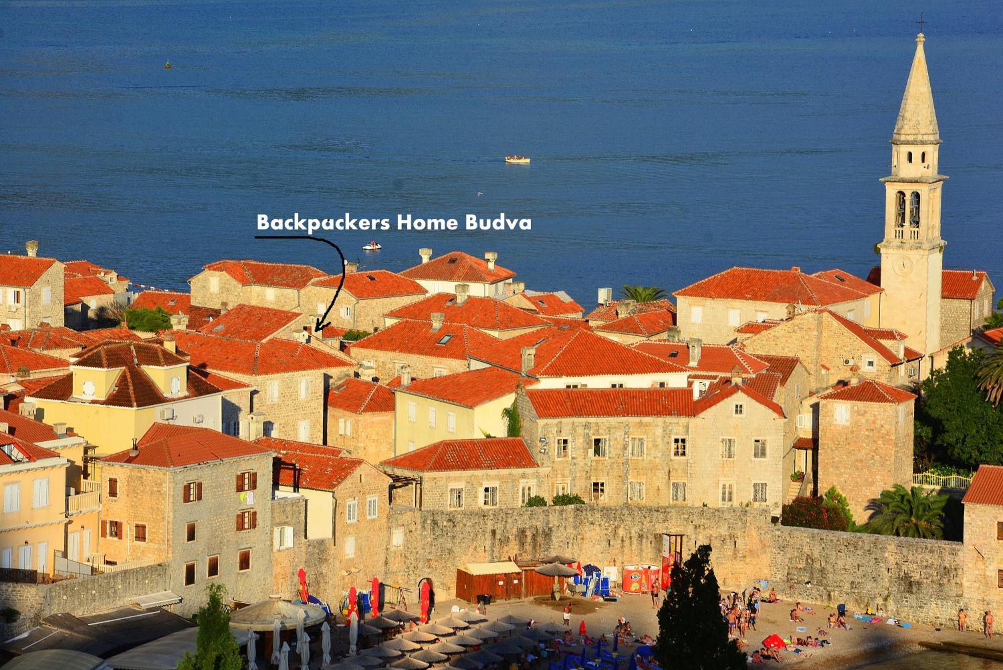 Montenegro Backpackers Home Будва Екстер'єр фото